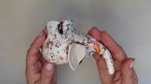 Керамические слоники  из папье-маше [diy]