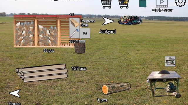 Hard Working Man - Wood | Zaradny Polak - Drewno | Gameplay Part 4 (Android, iOS) смотреть онлайн