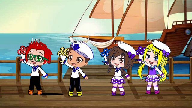 Маленькие Эйнштейны спели и станцевали под музыку - Мы пришли сегодня в порт из М/Ф В порту 💙💓 смотреть онлайн