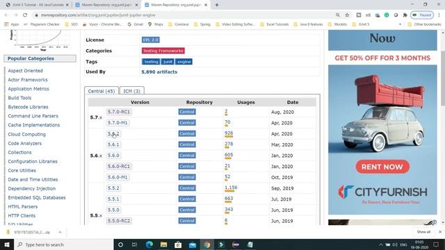 JUnit 5 Gradle configuration with example || JUnit 5 + Gradle example || Using JUnit 5 with Gradle смотреть онлайн