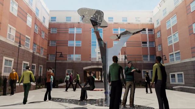 Joe Han College Hill Public Sculpture Commission
