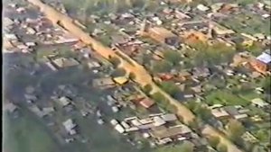 Шадринск с высоты птичьего  полета.