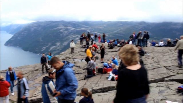Вспоминая Норвегию. Прекестулен (кафедра проповедника) - Remembering Norway. Preikestolen