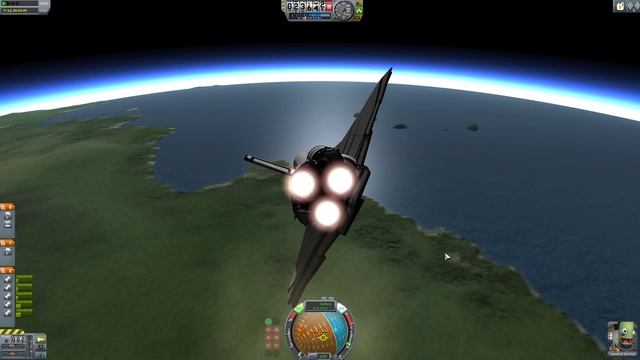 Kerbal Space Program: Посадка шаттла