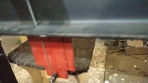 Механизм подъёма ножа дровокола.