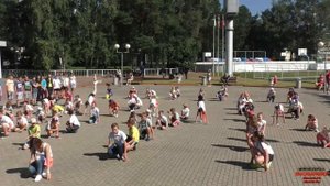 Флешмоб на День физкультурника