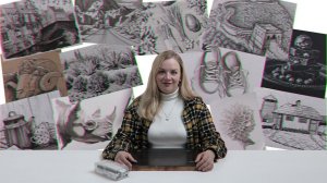 Промо онлайн-курса «Скетчинг маркерами. Монохром»