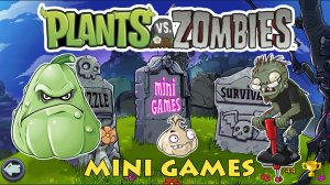 Растения против Зомби Мини Игры| Plants vs Zombies Mini Games #6