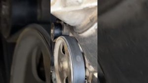 Натяжитель ролик обводного замена на б/у оригинал
