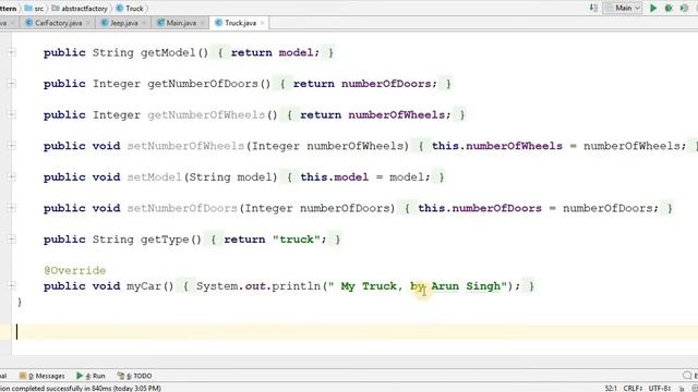 Abstract Factory Design Pattern