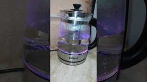 Купили подарок родителям! Обзор электрического чайника Kitfort KT-6119