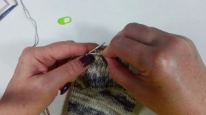 Видео. Носки - пятка Подкова