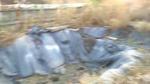Пруд из баннеров на даче, планирую для выращивания карпа