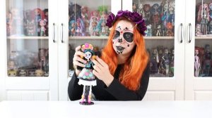 Распаковка и обзор куклы Скелиты | Monster high Skelita Сalaveras | Happy Halloween