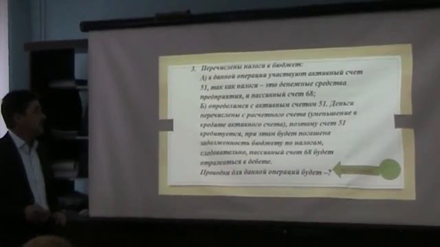 Видеоурок Основы бухгалтерского учета