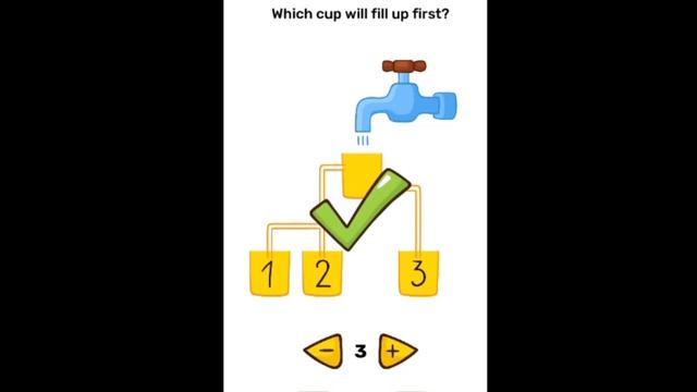 which cup will fill up first ? #games смотреть онлайн
