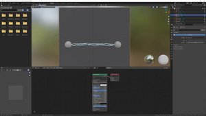 Как создать молнии в Blender при помощи Animation Nodes часть 2
