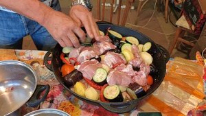 Казан. Часть 2. Готовим в новом казане блюдо без названия