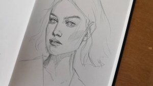 ПОРТРЕТ КАРАНДАШОМ с построением