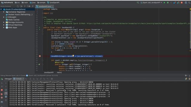 Use Azure Toolkit for IntelliJ to debug Spark applications remotely in HDInsight смотреть онлайн
