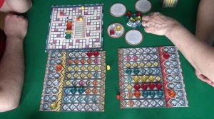 300 Азул / Витражи Синтры - играем в настольную игру. Azul_ Stained Glass Of Sintra board game.
