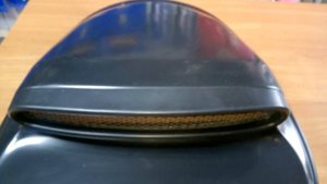 Воздухозаборник на капот универсальный 37*40*8,5см RS-11442