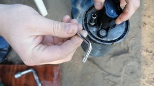 замена топливного фильтра Renault Scenic 3