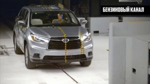 КРАШ ТЕСТ Hyundai Santa Fe и Toyota Highlander