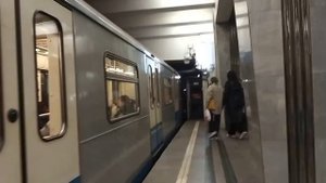 Разновидность поездов на КРЛ на станции медведково