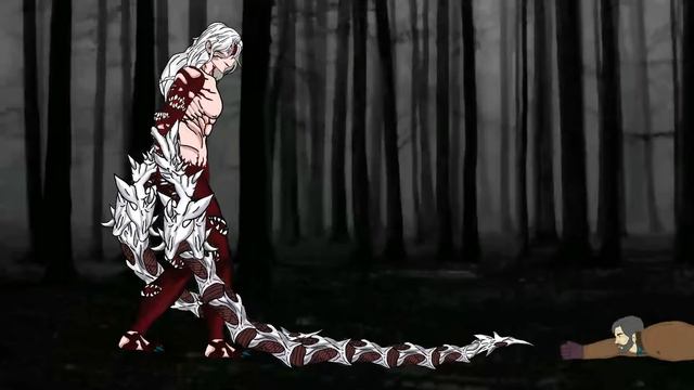 Кибуцуджи Музан против Эрена Йегера, Бронированного Титана, Звероподобного Титана. Анимация Рисовани смотреть онлайн