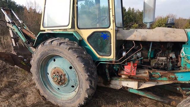 Экскаватор ЮМЗ - 2621. Поехал работать