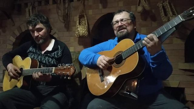 Нева. Песни у печки. Андрей Манторов и Вячеслав Козлов //Живая Баня Иван Бояринцев смотреть онлайн