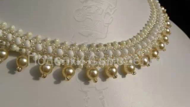 Оригинальные украшения из бисера. Бисероплетение. смотреть онлайн