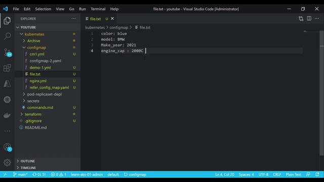 All about Config maps | Learn Kubernetes | AKS | How to use config maps with Kubernetes