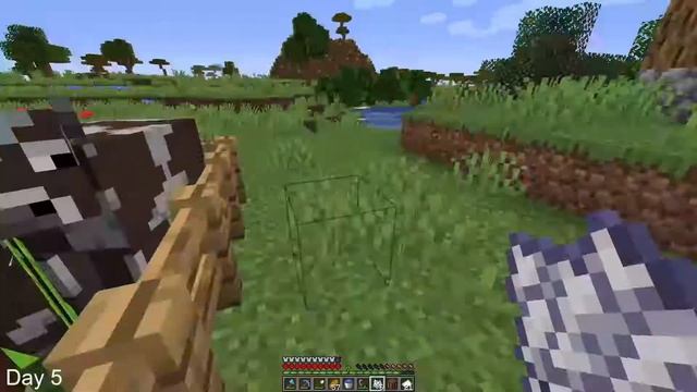 Spending 10 Days Alone in Minecraft Hardcore смотреть онлайн