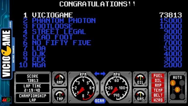 ? Race Drivin (Mega Drive) Complete Gameplay смотреть онлайн