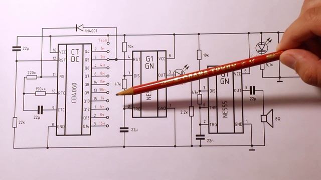 Таймер с Квадратичной Шкалой для бытовых нужд смотреть онлайн
