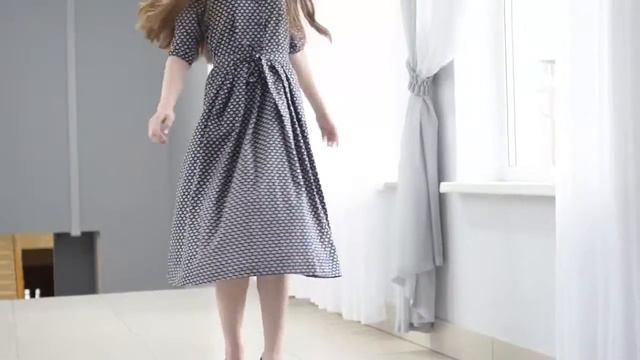 Дизайнерское платье ручной работы из натуральной ткани смотреть онлайн