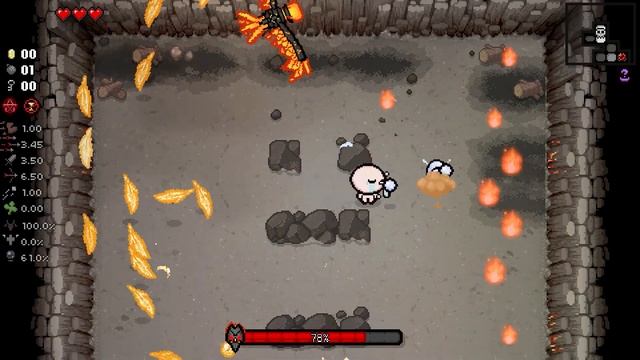 Pyroplume No Hit fight (The Binding of isaac Reverie - Touhou Combinations) смотреть онлайн