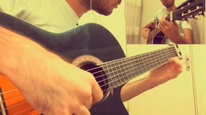 Gipsy Kings - No Volvere (classical guitar playing)