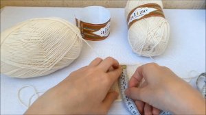 Обзор пряжи Alize cashmira // недорогая пряжа // не колючая шерсть