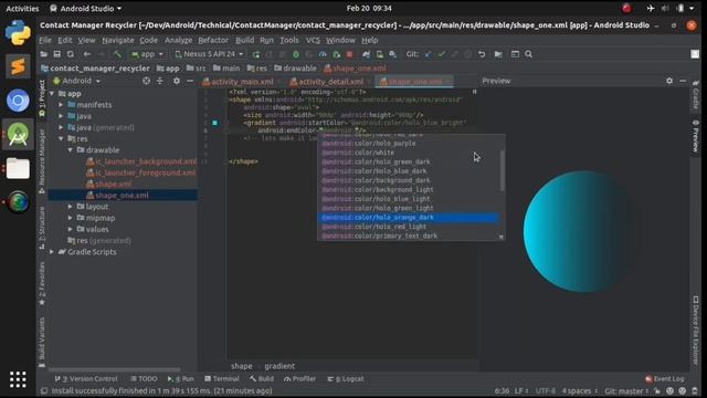How to draw shapes with Android Studio 3.5.3 and display them in your Android Apps | Java, XML, Fun смотреть онлайн