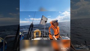 Пробный выход, пока под флагом Швеции