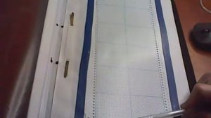 Мастер -класс. Как сделать перфокарту для вязальной машины.