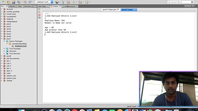 Java Lab Exp 7 Exception Handling смотреть онлайн