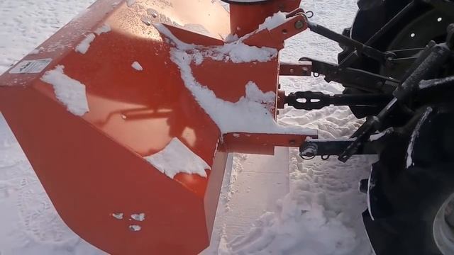 Задненавесной снегоротор (шнекоротор)