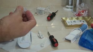 Ирригатор полости рта Waterpik WP-450 E. Разборка,профилактика,ремонт.