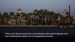 Mar-A-Lago Case: Trump Team Says No Special Exemption Should Apply For Classified Documents