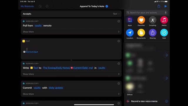 Obsidian: Capture on iOS with Drafts and Working Copy - Effective Remote Work смотреть онлайн