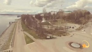 Достопримечательности Костромы (набережная р.Волга)